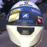 SHARK头盔进口鲨鱼摩托车机车双镜片大尾翼全盔四季防雾街车赛车星空2 白色-HE4030NWHU XL(59-60)头围 实拍图