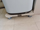 贝石 洗衣机底座移动架 海尔洗衣机支架冰箱空调通用底座儿童滚筒波轮加高架子小天鹅美的西门子滑轮防震脚垫 实拍图