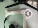 二重魚（double fish）韩国进口家用jwm电吹风机专业发廊理发店沙龙美发造型恒温冷热风吹风筒发型师理发工具 JMW【珍珠白+配滚梳】MG1800 实拍图