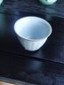 昌朴居 汝窑茶杯主人杯品茗杯功夫茶杯心经杯陶瓷茶盏茶具个人单杯喝茶杯 月白汝窑敞口杯-陋室铭 实拍图