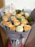 花与千寻粉玫瑰绣球花束生日礼物欧式花束全国同城门店配送 康乃馨玫瑰混搭花束 实拍图