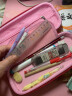 晨光(M&G)文具粉色大容量笔袋 EVA材质拉链文具盒 PUPU联名铅笔盒收纳袋 单个装APB903UCB 晒单实拍图