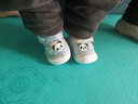 Radinka2025秋冬新款小童0-2岁宝宝学步鞋透气帆布软底休闲鞋叫叫鞋TYY 2277蓝色 18 码/内长12.5cm 偏小请按内长拍） 实拍图