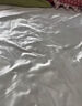 进出口重磅真丝四件套100桑蚕丝床单高级感被套双面丝绸床上用品4 珠光白【顺丰速发+会员礼盒】 1.5m 床单款 四件套-被套200*230cm 实拍图