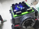 小童鞋【升级500】儿童电动车四轮越野汽车可坐大人双人摇控宝宝玩具车 升级500顶配灰12v15电+皮椅+软胎 实拍图