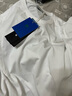 海澜之家（HLA）短袖T恤男轻商务休闲V领凉感t恤刺绣短袖男夏季 漂白74 M 170/88A推荐63-68kg 实拍图