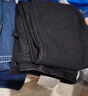 真维斯（JEANSWEST）牛仔裤女2025夏季薄款高腰显瘦韩版弹力小脚铅笔长裤子黑色32 实拍图