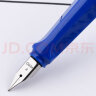 英雄（HERO）钢笔359 正姿 天蓝色 F尖薄厚片工艺学生练字钢笔 （6支墨囊）铱金钢笔签字笔 实拍图