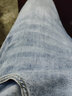 真维斯（Jeanswest）牛仔裤男修身2026夏季棉弹时尚男裤牛仔小脚长裤子男蓝色40 实拍图