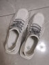 森馬（Senma）时尚飞织网面运动鞋套脚舒适透气休闲鞋男211120303 白灰色 46码 实拍图