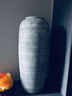 御三泥 简约现代陶瓷干花落地大花瓶景德镇土陶罐摆件客厅插花粗陶花盆 石纹[6] 实拍图