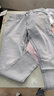 范莉泰复古浅色九分牛仔裤男弹力修身小脚裤夏季薄款韩版潮流时尚9分裤 9402 九分裤 现货 33 2尺6 实拍图