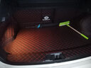 端目后备箱垫全包围汽车后备箱垫子尾箱垫 全包围-黑色黑线 适用于尚界h5后备箱垫 实拍图