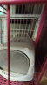 Chongdogdog 猫砂盆封闭式猫便盆大号防外溅猫沙盆幼猫成猫厕所灰色 猫咪用品 晒单实拍图