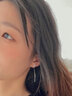 苏十六925银蝴蝶流苏耳环女小众设计耳坠长款耳钉女生日礼物送女友闺蜜 小清新蝴蝶耳环 实拍图