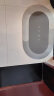 大江科技绒浴室地垫防滑吸水50x80cm 贝加尔浅灰 实拍图