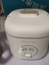 九阳（Joyoung） 电饭煲家用迷你小电饭锅1.2L电饭锅可开盖一键操作不沾内胆热饭煮粥锅1-3人 12FZ618白色 1.2L 实拍图