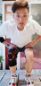 美津浓（MIZUNO）护膝运动跑步篮球足球羽毛球男女半月板损伤登山护具护腰带装备 黑橙色-1只 L码(膝围36-40cm/适合95-135斤 ) 实拍图