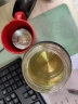 飞利浦（PHILIPS）养生壶电炖杯高硼硅玻璃烧水杯子便携带茶漏电热杯迷你办公室煮茶送礼品 AWP2776灰色[带茶漏] 0.4L 实拍图