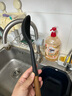 珐宝（staub）木柄硅胶家用汤勺饭勺漏勺刮勺分菜勺多功能勺厨具配件套组 木柄硅胶小汤勺 分菜勺 实拍图
