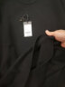 布先生小高领加厚保暖长袖打底T恤男士23秋冬新品纯色打底衫上衣BT12266 黑色 L/175 晒单实拍图