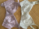 梦芭蒂内衣女无钢圈文胸大胸显小薄款聚拢透气轻盈上托收副乳少女胸罩 银灰色 85B 实拍图