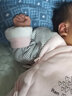 人之初秋冬保暖新生儿棉衣0-6个月3婴儿纯棉哈衣男女宝宝连体衣加厚爬服 黄色 66cm 实拍图