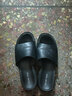 ZHR拖鞋女牛皮帮面厚底增高凉拖外穿气质一字拖女轻便百搭ES73黑色38 实拍图