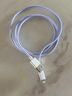 帅玺 适用iphone14数据线手机充电线苹果13快充usb12Pro平板11ipad短款xr 单条装-(薰衣紫) 1.5米 实拍图