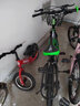 YITONG儿童山地车自行车变速车20寸学生车6-18岁男女小孩单车脚踏车 绿色变速+后货架+豪华大礼包 绿色 18寸（适合身高110—130CM） 实拍图