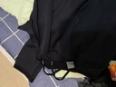 贵人鸟休闲长裤男春夏针织直筒裤棉质阔腿运动裤 藏青色【常规款】 L 实拍图