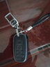 绅创哈弗钥匙套H6扣M6二大狗H7赤兔F7神兽H2猛龙F5 H9长城汽车哈佛壳 黑色【B款3键】+皮扣款 请根据钥匙形状下单 实拍图