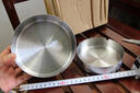 收米酒店宾馆特厚不锈钢烟灰缸 网吧ktv家居客厅金属大号防摔烟灰缸 特厚14cm烟灰缸 实拍图