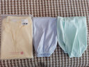 优奇宝宝防蚊裤纯棉纱布夏季薄款男儿童女灯笼裤婴儿衣服裤子童大pp裤 奶白上衣+防蚊裤冰蓝 80 实拍图