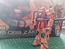万代（BANDAI） 高达拼装模型 RG 1/144  机动战士机器人金刚玩具 男生礼物 RG 02 夏亚红扎古 　拼装模型 实拍图
