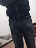 杰门森牛仔裤男秋冬季修身弹力小脚裤子男加绒百搭学生紧身休闲长裤子男 TOP-K52蓝灰色 31 实拍图
