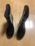 回力雨鞋中筒女防水防滑鞋套鞋胶鞋女士雨靴短靴时尚户外女鞋HXL523 粉点黑 36 实拍图