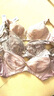 梦芭蒂内衣女无钢圈文胸大胸显小薄款聚拢透气轻盈上托收副乳少女胸罩 含花-紫色乳胶杯 85B 实拍图