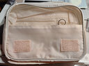 芒仓 大容量化妆包便携简约ins多功能防水收纳包外出随身洗漱包 米色【升级款】 实拍图