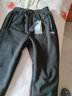 JEEP SPIRIT休闲裤男冬季裤子男士加绒裤大码羊羔绒棉裤加厚保暖纯棉防寒裤 967直筒裤-深灰色 【加厚羊羔绒】 3XL (建议145斤-160斤) 实拍图