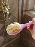 爱染日本洗澡刷搓澡刷搓背刷长柄软毛沐浴刷去角质身体刷按摩刷后背清 1个粉色 实拍图