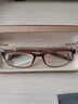 夕阳红防蓝光老花镜男女中老年人全框TR90超轻老花眼眼睛老光中老人眼镜 E9004T茶色 250度 建议60-64岁 实拍图