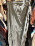 无印良品（MUJI） 女式 泡泡纱吊带连衣裙 BC06CC3S 吊带裙 裙子长裙 烟熏绿色 L-XL 实拍图