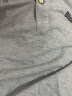 啄木鸟（TUCANO）短袖T恤男士时尚简约polo打底衫棉质舒适透气打底衫上衣男装 灰色 XL 晒单实拍图