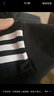 阿迪达斯（adidas）女裤 2026年秋季新款运动裤三条纹直筒香蕉裤时尚垂感弯刀裤子女 针织透气/直筒/主推 L 实拍图