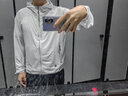 木林森（MULINSEN）防晒衣男士轻薄速干冰丝钓鱼服透气弹力皮肤衣夹克男装 白色 XL 实拍图