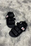 Dickies凉鞋男休闲情侣鞋软底魔术贴沙滩鞋凉拖鞋 黑色【男女款】 38 实拍图