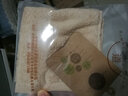 素道 天然有机彩棉 毛巾宝宝洗脸面巾 成人毛巾 大小方巾25*25cm 棕色小方巾 25cm*25cm 实拍图