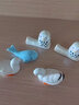 欧科弘日式陶瓷筷子架筷架筷枕托 家用厨房餐桌筷子托汤匙托创意小摆件 灰鹅6只 实拍图