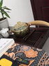 从简 竹茶盘竹制储水式家用简约蓄水托盘沥水茶海功夫茶具 碳竹古韵(大号)长40宽28高6cm 实拍图